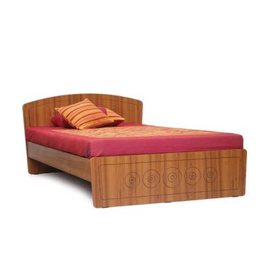 Single bed with oak 